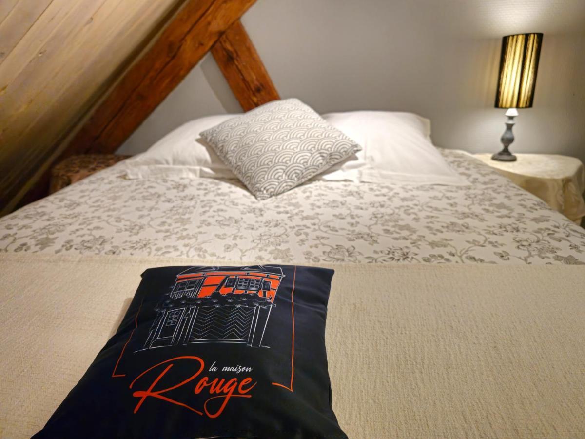 La Maison Rouge Au Coeur De La Ville. Riquewihr Exterior photo